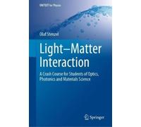 Olaf Stenzel Light-Matter Interaction (Copertina rigida) UNITEXT for Physics