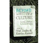 Olaf Zenker Beyond Writing Culture (Copertina rigida)