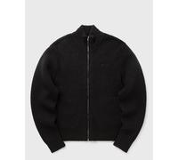 OLAF ZIP THROUGH KNITTED MOCK NECK men Zippers & Cardigans black in taglia:S