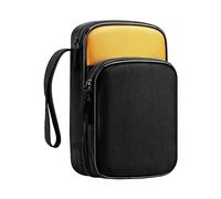 OLAIKE KingSung Custodia morbida con cerniera per multimetro digitale Fluke 117/116/115/114/113 62 Max e molti altri, con cerniera liscia e cinturino da polso spesso, in cotone antiurto integrato