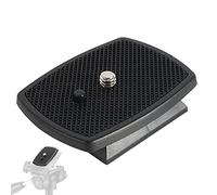 Olakin Piastra a Sgancio Rapido per Fotocamera con Cuscinetto, Piastra a Rilascio Rapida con Filettatura 1/4", Plastica ABS Piastra a Sgancio Rapido Universale per Treppiede