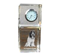 Olandese Cane Pastore Tedesco Kristalluhr Con Cane Art-Dog