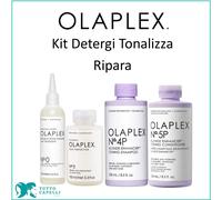 OLAPLEX KIT N° 4P + N° 5P 250 ml + N° 0 Intesive Bond 155 ml + n°3 100 ml