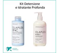 OLAPLEX N°4C Shampoo Clarifyng 250 ml + 4-IN-1 Mousture Mask 370 ml