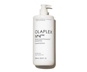 Olaplex Nº.4FINE Bond Maintenance® Shampoo 1000ml - Formato Professionale per Capelli Fini, Volume e Forza Senza Compromessi