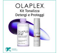 OLAPLEX N°4P Toning Shampoo 250 ml + N°9 Protector 90 ml