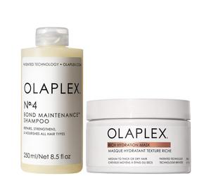 Olaplex No.4 Bond Maintenance Shampoo & Rich Hydrating Mask Bundle