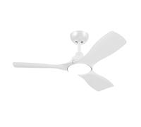 Philips LED Olas Ventilatore da soffitto 30 W (diametro x altezza) 1070 mm x 310 mm, bianco con telecomando, dimmerabile