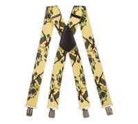 Olata Bretelle da Uomo, Extra Forte 4 Clip X-Forma, 4cm. Tucano B