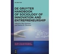 Olav Sorenson De Gruyter Handbook of Sociology of Innovation (Copertina rigida)