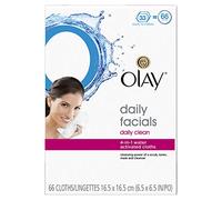 OLAY 4 in 1 panni per il viso quotidiani, normali, 66 ea (confezione da 2)
