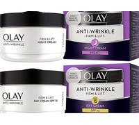 Olay Anti-rughe Rassoda e Sostieni - Antiage Crema Idratante Giorno & Notte