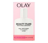 Olay Lozione Beauty Fluid Idrata e Nutre Viso, Collo e Corpo, Per una Pelle Morbida e Liscia come la Seta, Idratazione Leggera che dura 24 ore, 100ml