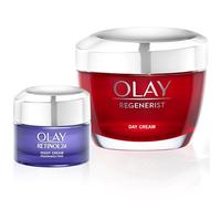 Set giorno e notte Olay, crema giorno Regenerist e crema notte antietà