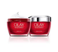 Olay Regenerist - Crema viso giorno e notte, confezione da 2 pezzi, formula con acido ialuronico vitamina B3 e niacinamide, 24 ore di idratazione, 100 ml (2 x 50 ml)