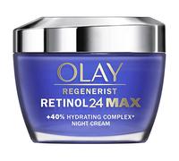 Olay Retinol 24 MAX crema da notte con il 40% in più di complesso di retinolo, crema per gli occhi antietà avanzata per una pelle più soda, riduce le rughe, le linee sottili e la pigmentazione, 50 ml