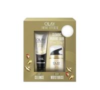 OLAY - Total Effects 7 in One Day Cream Normal SPF15 With Cleanser Gift Set - 100g + 50g