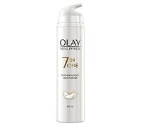 Olay Total Effects - Crema da giorno leggera (50 g) con vitamina E, B3 e B5, idratante per donne, crema viso da donna, cura e protezione della pelle secca con SPF 15