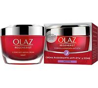 Olaz Regenerist Crema Viso Anti-Età Rassodante 3 Zone, Crema Notte 50 ml