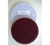 Olbrich-Industribedarf - Dischi abrasivi in tessuto non tessuto, 150 mm, grana 180-10 pezzi