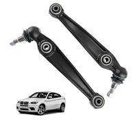OLCYBDFC Braccio oscillante anteriore inferiore posteriore a 2 pezzi con giunto sferico compatibile con BMW X5 X6 2009 2010 2011 2012 2013 Sistema di sterzo di ricambio for autoveicoli