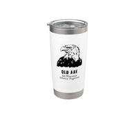 Old Abe American Bald Eagle 8a fanteria del Wisconsin Bicchiere termico in acciaio inox doppia parete