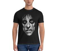 Old Alice Goth Coopers Relaxed Fit T-Shirt Mens Big And Tall T-Shirts Shirt Aesthetic Clothing Heavyweight Black 3XL