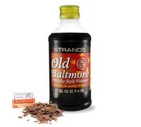 Old Baltmore Whisky Style Essenza 250 ml + Chips di Quercia Francese 20 g - Estratto Senza Alcol per Cocktail, Drink e Liquori Casalinghi