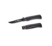 OLD BEAR® - ACCIAIO INOX (RIVESTIMENTO PTFE), MANICO LAMINATO NERO S 9303/17_MNN