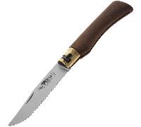 OLD BEAR® M - ACCIAIO INOX, MANICO IN NOCE, LAMA SEGHETTATA 9337/19_LN