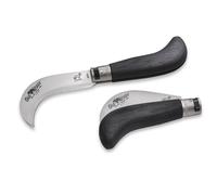 OLD BEAR® PRUNING - ACCIAIO INOX, MANICO IN LEGNO LAMINATO NERO L 9747/21_MNK