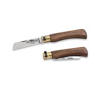 OLD BEAR® UTILITY BILTONG - ACCIAIO INOX, MANICO IN NOCE 9367/19_LN