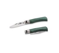 OLD BEAR® YOUNG ACCIAIO INOX, MANICO LAMINATO VERDE S 9357/17_MVK