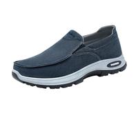 Old Beijing - Mocassini da uomo, comodi, traspiranti, casual, antiscivolo, da camminare, leggere, alla moda, per escursionismo, estive, scarpe sportive da esterno, Blu, 39 1/3 EU