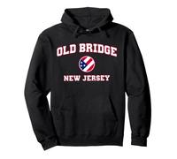 Old Bridge New Jersey (New Jersey) Felpa con Cappuccio