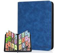 Old Canal Raccoglitore Cartes, Album Carte da 9 Tasche, Contiene Fino 540 Cartes, Binder Carte di Alta Qualità, Album Porta Cartes per MTG, TCG, Compatible con Varie Carte da Collezione (Blu Zaffiro)