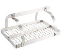Old Dutch 30 x 20 Pot Rack W/Grid in Nichel Satinato e 24 Ganci