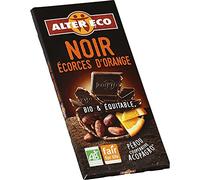 Old Eco - Cioccolato nero con buccia d'arancia Bio 100 g - (4 pezzi)