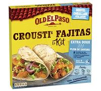 Old El Paso - Kit per Fajita Crousti senza Peperoncino 521g