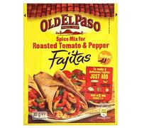 Old El Paso Mix Di Spezie Per Fajita Fajitas Di Pomodoro E Peperoni Arrosto (30g) (Confezione da 2)
