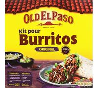 Old El Paso Set per burritos con peperoncino dolce, 510 g, 5 pezzi