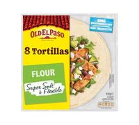 Old El Paso Tortillas di grano - Involucri messicani di grano - 1 x 326 g