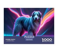 Old English Sheepdog 1000 Pezzi Puzzle Classici Impegnativo E Difficile Per Qualità Premium Per Adulti E Bambini Da 14 Anni E Più Puzzle Per Gioco Familiare, Festa Aziendale Regalo Giocattolo Colora