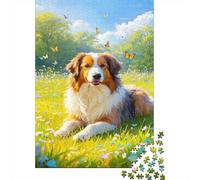 Old English Sheepdog Puzzle 1000 Pezzi, Per Adulti E Bambini, Regalo Educativo, Decompressione Intellettuale, Decorazione Familiare, Attività Divertente 1000pcs (75x50cm)