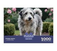 Old English Sheepdog Puzzle 1000 Pezzi Pet Dog Colorato - Attività Rilassante Per Famiglia E Amici, Rompicapo Creativo - 70x50cm/1000pcs