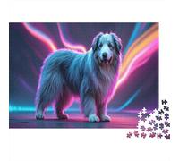 Old English Sheepdog Puzzle 1000 Pezzi Puzzle Per Adulti Cute Animals ImpossiblPuzzl Puzzle Puzzle Giochi Decorazione Della Famiglia 1000pcs (75x50cm)