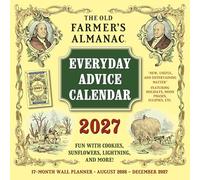 Old Farmer's Almanac Everyday Advice Wall Planner