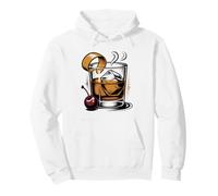 Old Fashioned Bicchiere da Whisky Sfera di Ghiaccio Felpa con Cappuccio