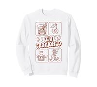 Old Fashioned Cocktail Carino Retro Bourbon Whisky Felpa