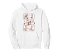 Old Fashioned Cocktail Carino Retro Bourbon Whisky Felpa con Cappuccio